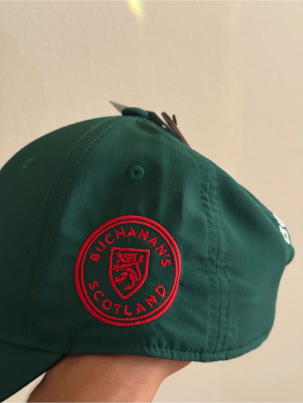 adidas Green FIFA Logo Baseball Cap - Picture 3 of 8